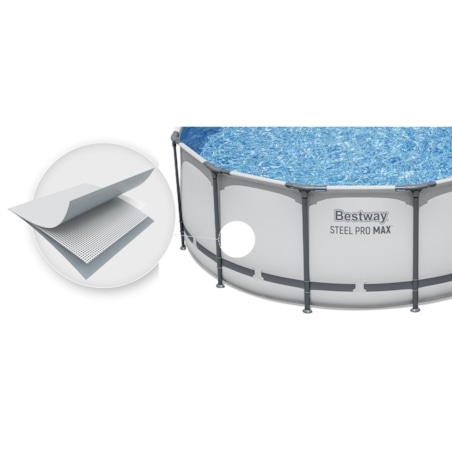 Basen ogrodowy stelażowy 396x122cm Bestway 18w1