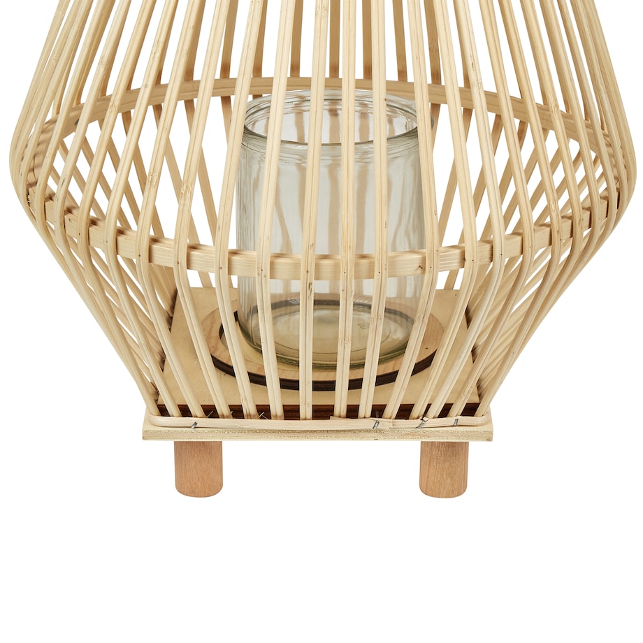 Lampion LEYTE Wierzba 58 cm Jasnobrązowy