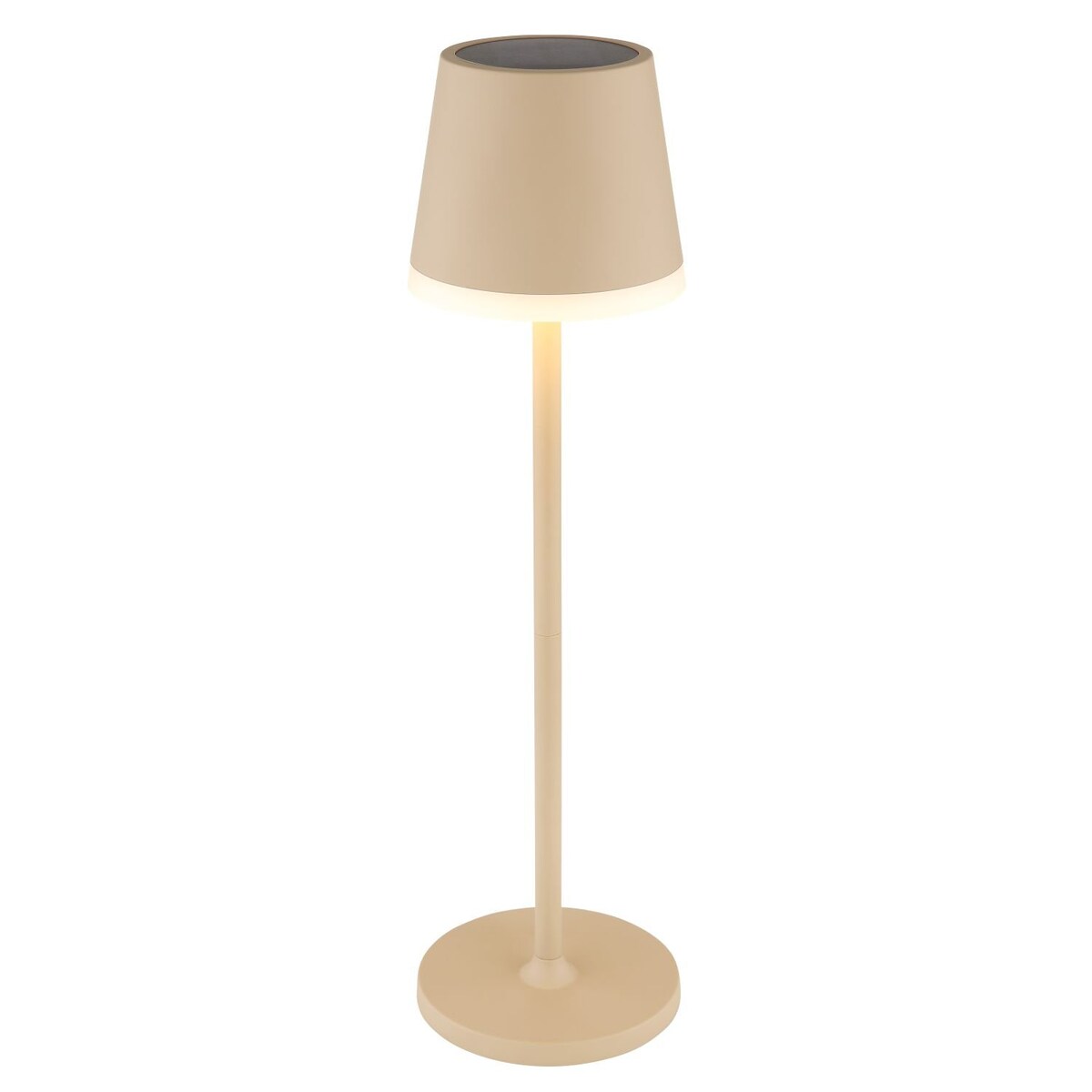 Lampa stołowa zewnętrzna solarna LED Globo 36637S IP44 piaskowa 3000K 50 lm taras ogród