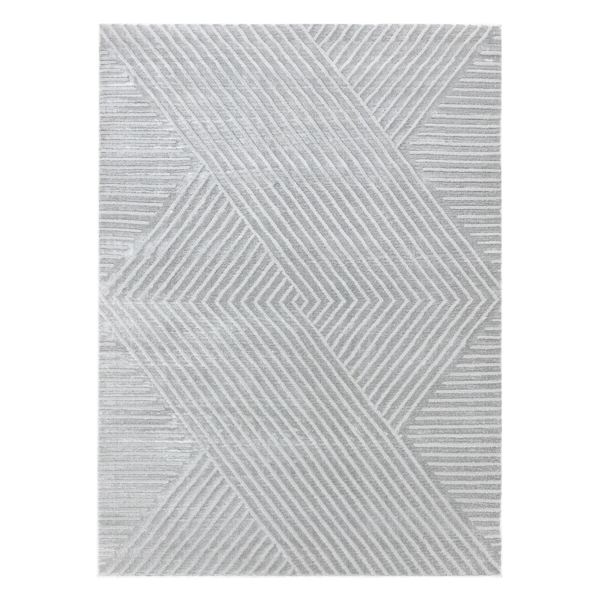 Dywan BALANCE 1503 szary - Geometryczny, 140x190 cm