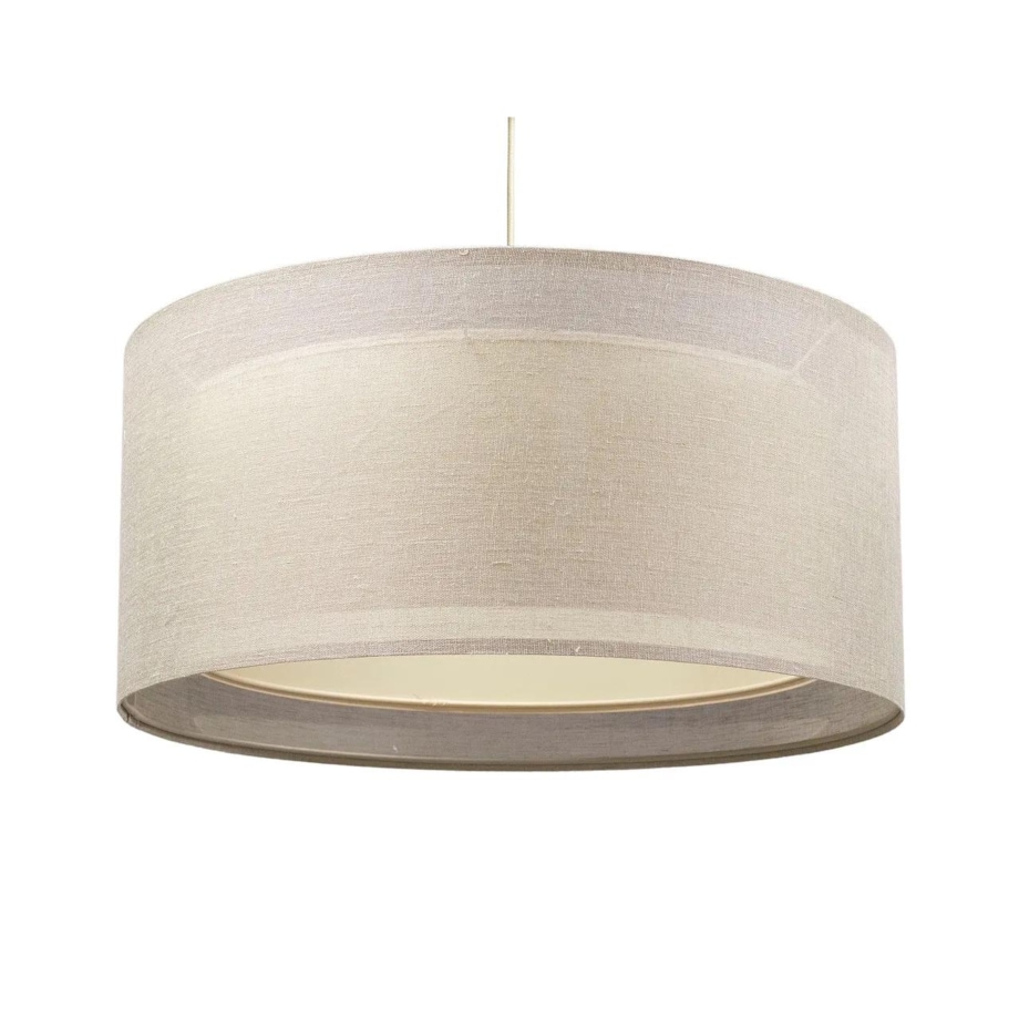 Lampa wisząca DUO LEN LIGHT 60 beżowa