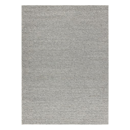 Dywan wełniany TAHAR 99004G szary - RĘCZNIE 90x150 cm