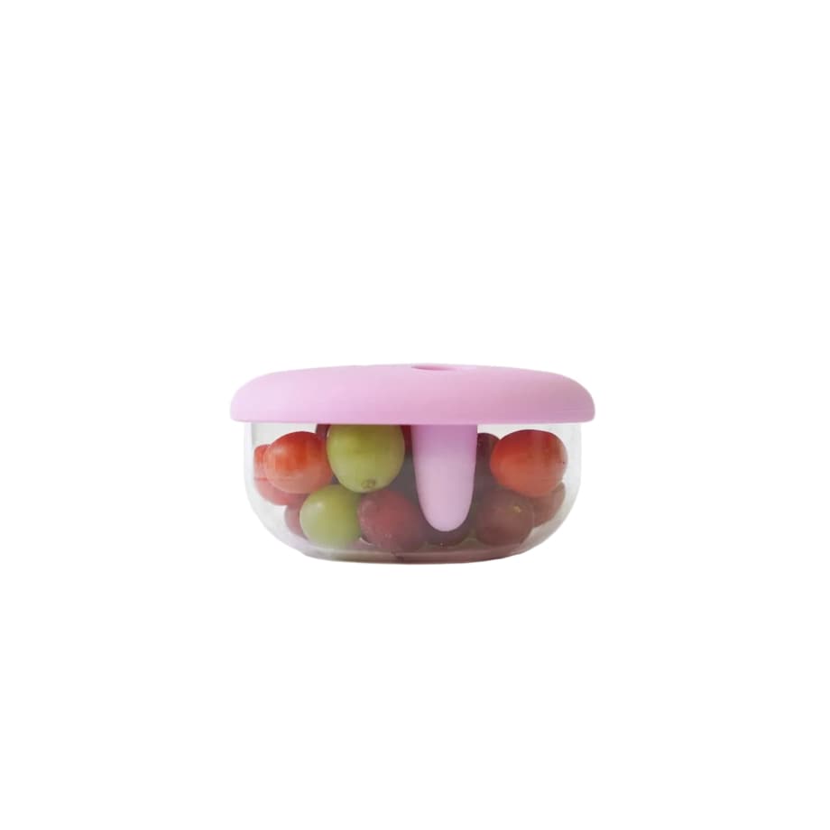 MONCHI FINGER SNACK BOWL innowacyjny pojemnik na przekąski, Lavender Purple