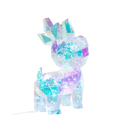 Dekoracja LED PIENI Renifer 28 cm Kolorowy