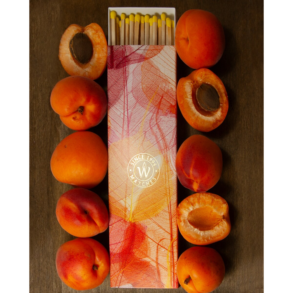 Zapałki zapachowe "Różowe liście"