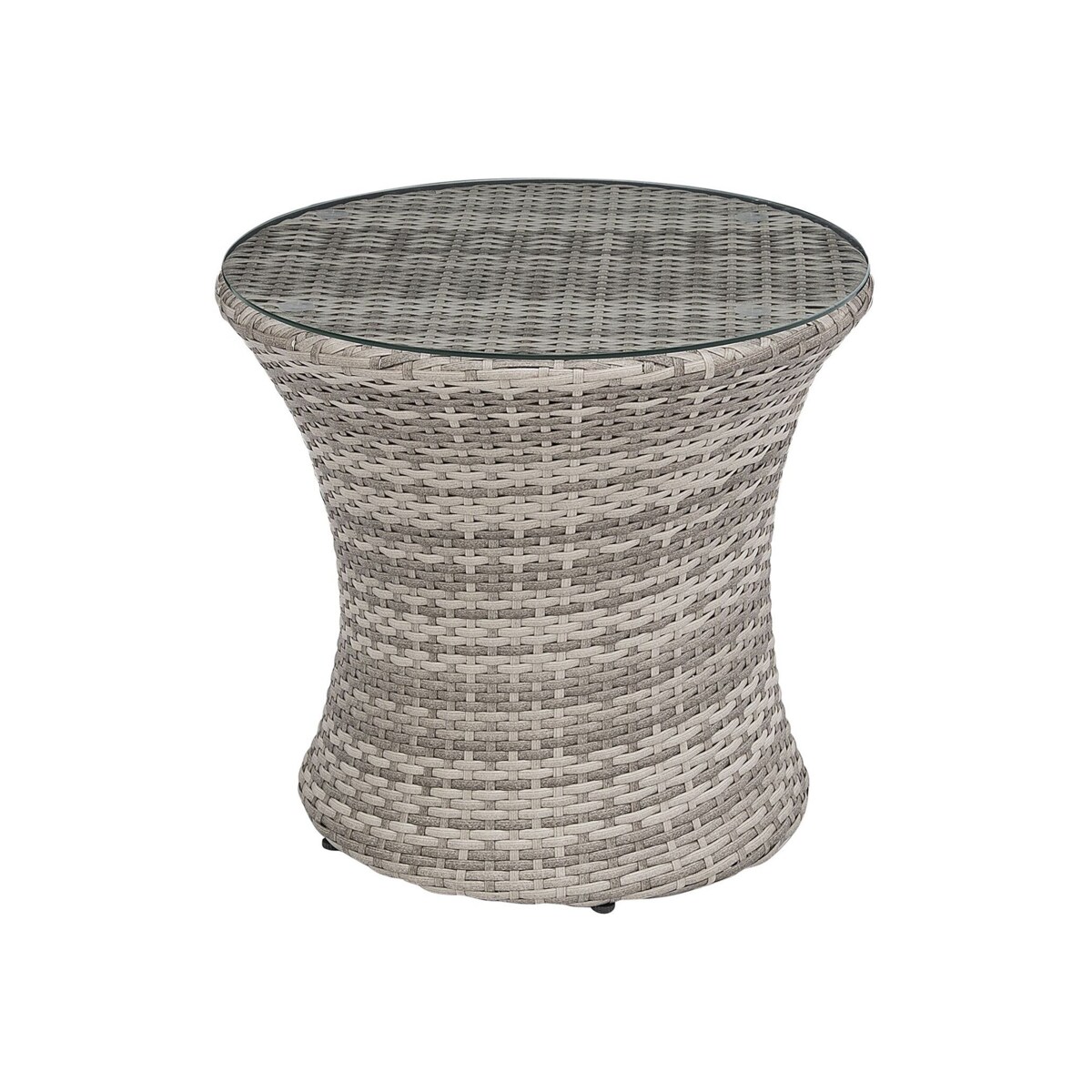 Zestaw mebli balkonowych z poduszkami CAPRI Technorattan Szary