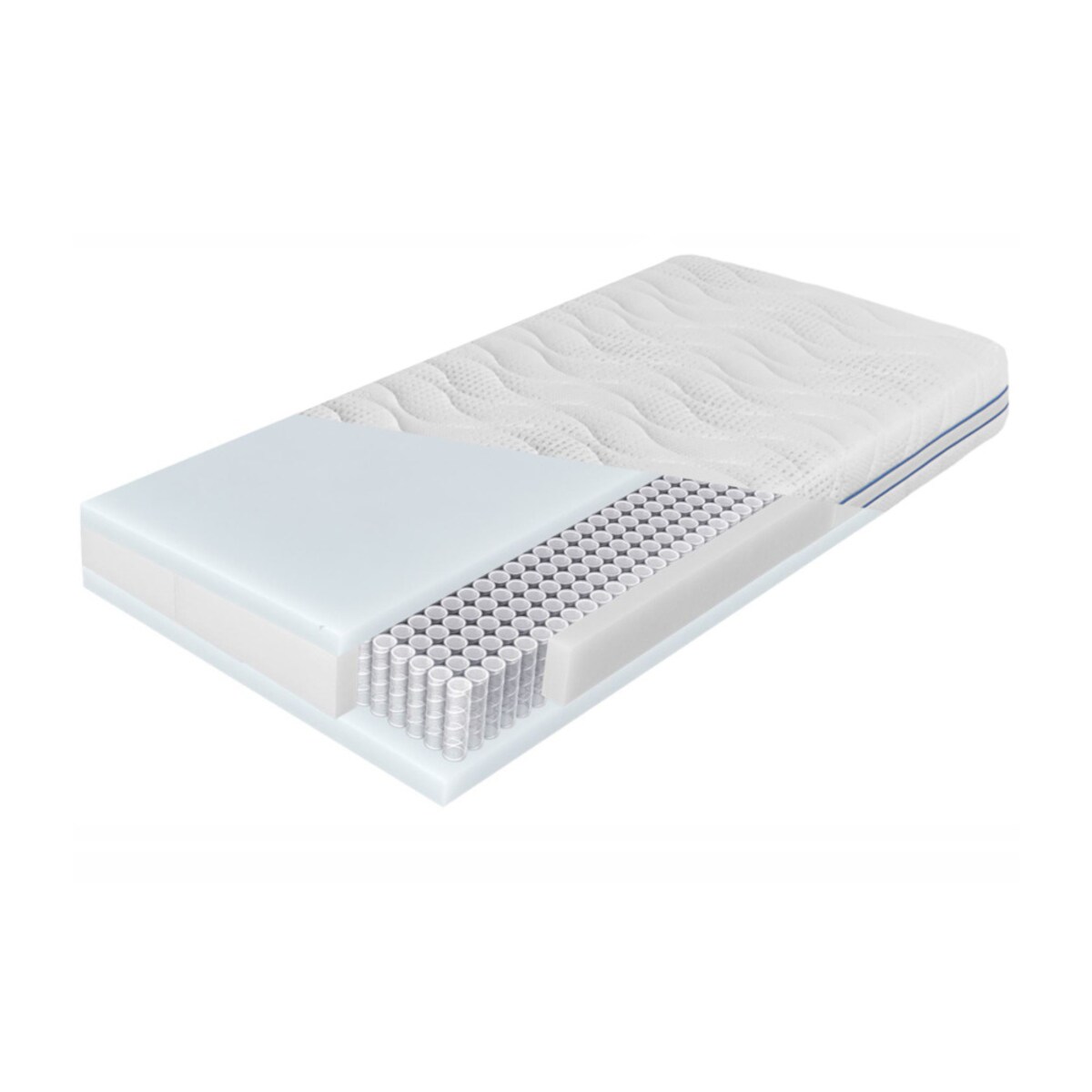 Materac Multi Zdrowie+ HR Sanitizer, 90 x 200 cm, Relaks FEY