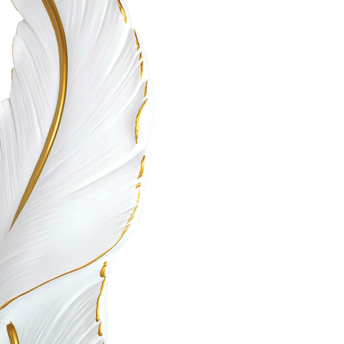 Ścienna lampa ledowa Ikar MSE010100387 Moosee 15W 3000K pióro białe złote