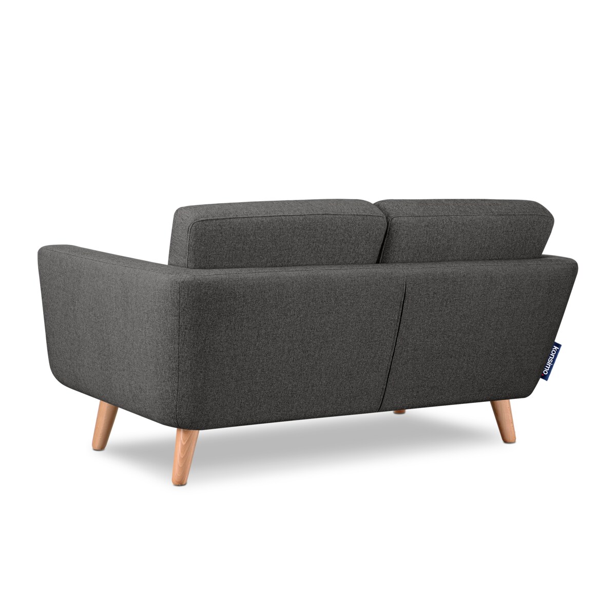 KONSIMO TAGIO II Sofa 2-osobowa, kolor antracyt