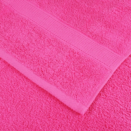 vidaXL Ręczniczki premium SOLUND, 2 szt., różowe, 30x50 cm, 600 g/cm²