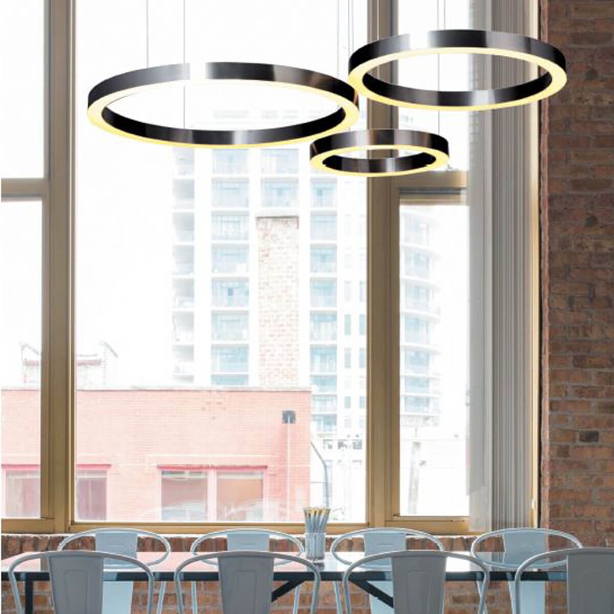 Ringi podwieszane Circle ST-8848-60+80 black Step LED 144W 3000K do ...