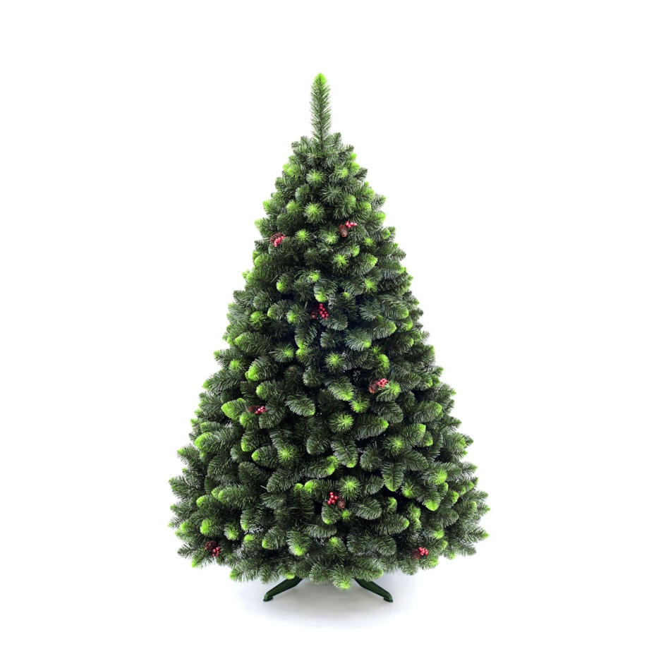 Choinka sztuczna Sosna kwitnąca z ostrokrzewem