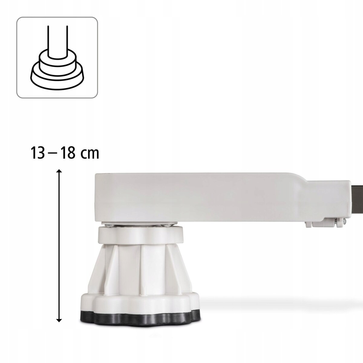 XAVAX Podstawa pod pralkę, suszarkę antypoślizgowa do 150kg