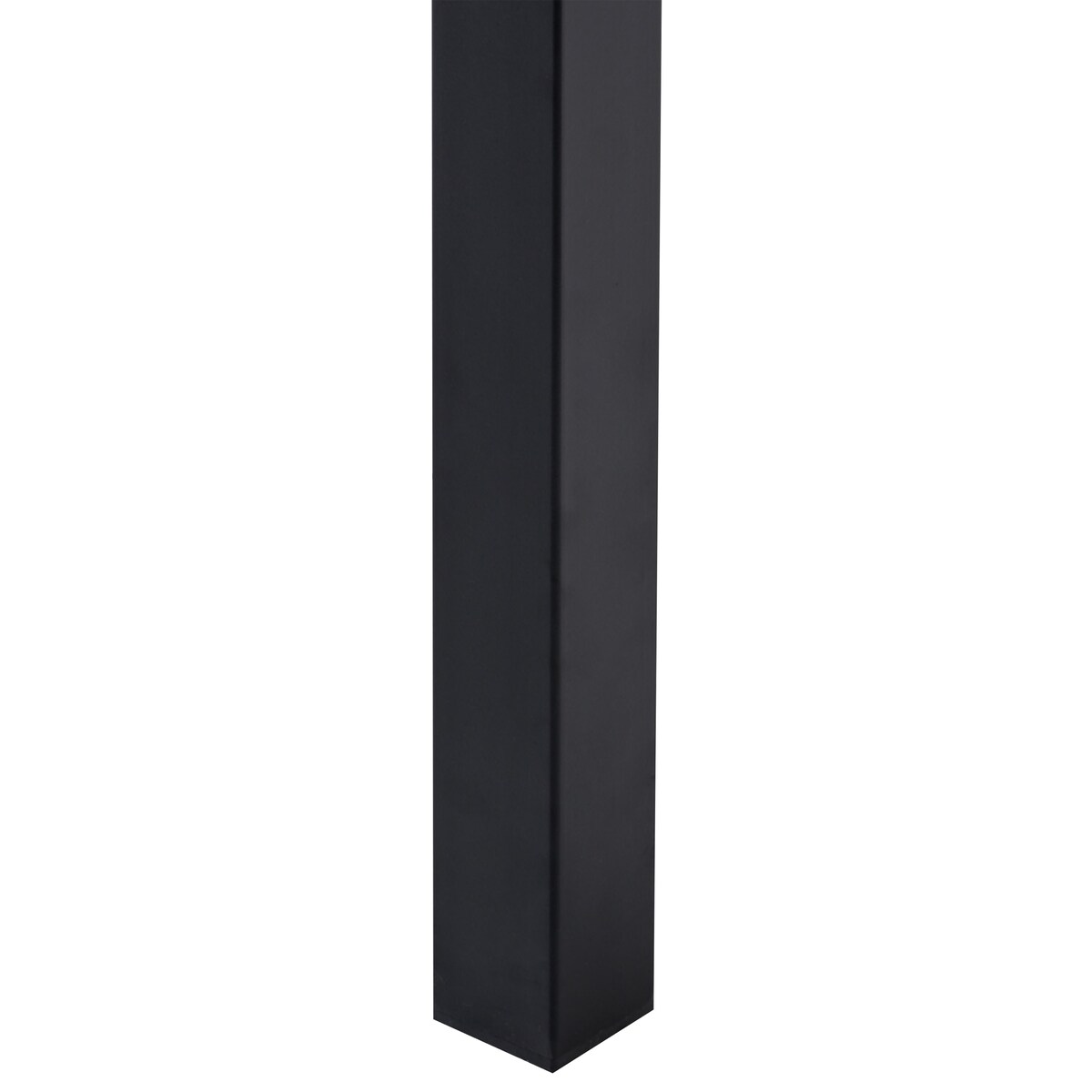 Stół ogrodowy LEVANTO 80 cm 80 cm Metal Czarny