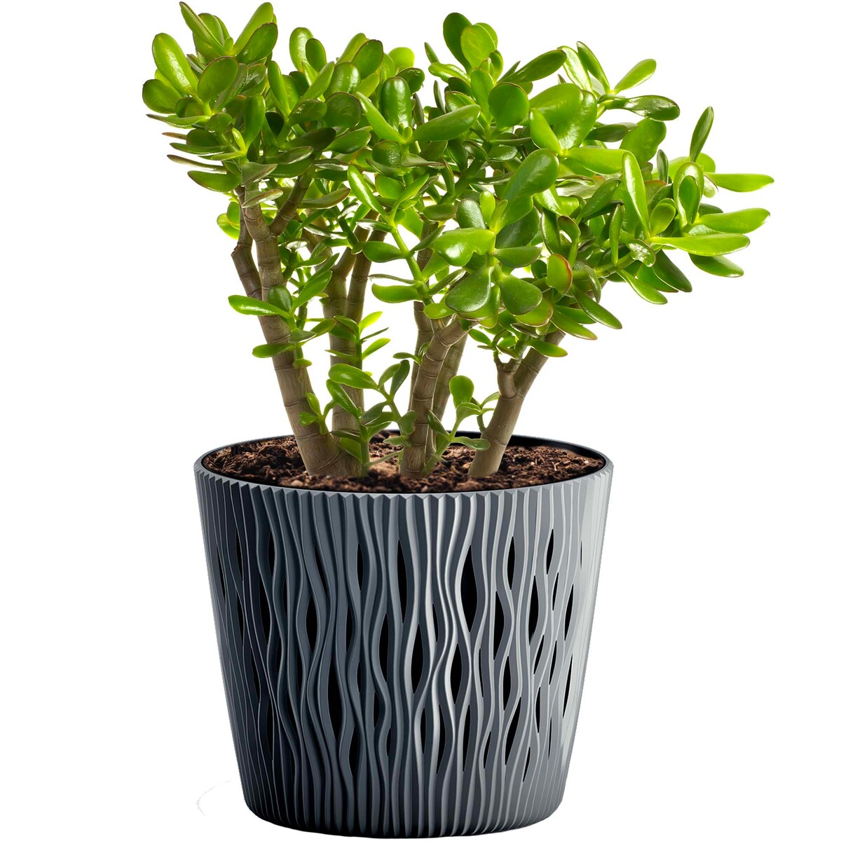 Doniczka Okrągła Osłonki Domowa Kwietnik Zestaw X2