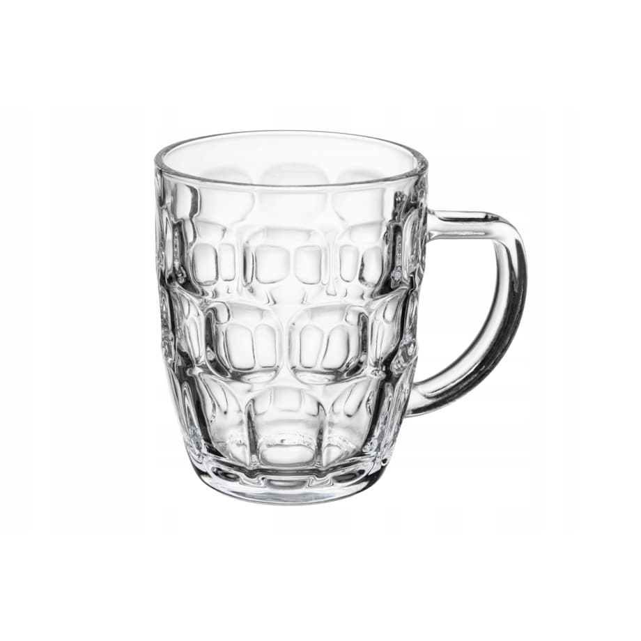 SZKLANY KUFEL na do piwa napoje z uchem 540 ml restauracji domu grill 6 szt