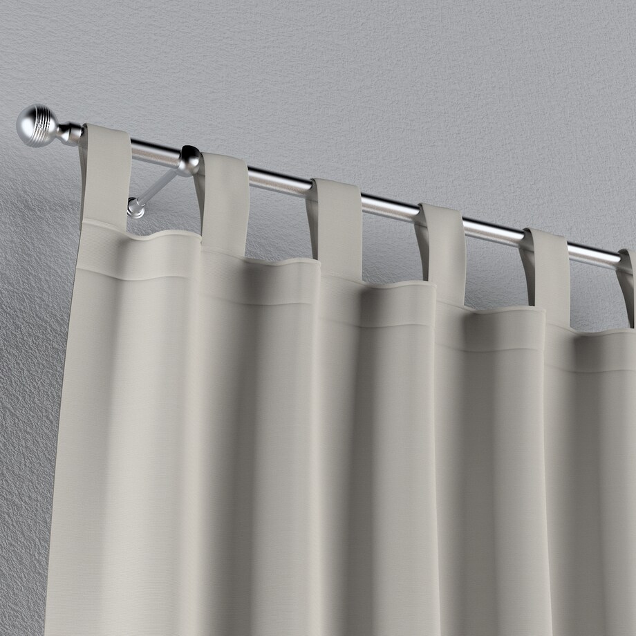 Zasłona na szelkach 1 szt. 130x245 silver(jasnoszary)