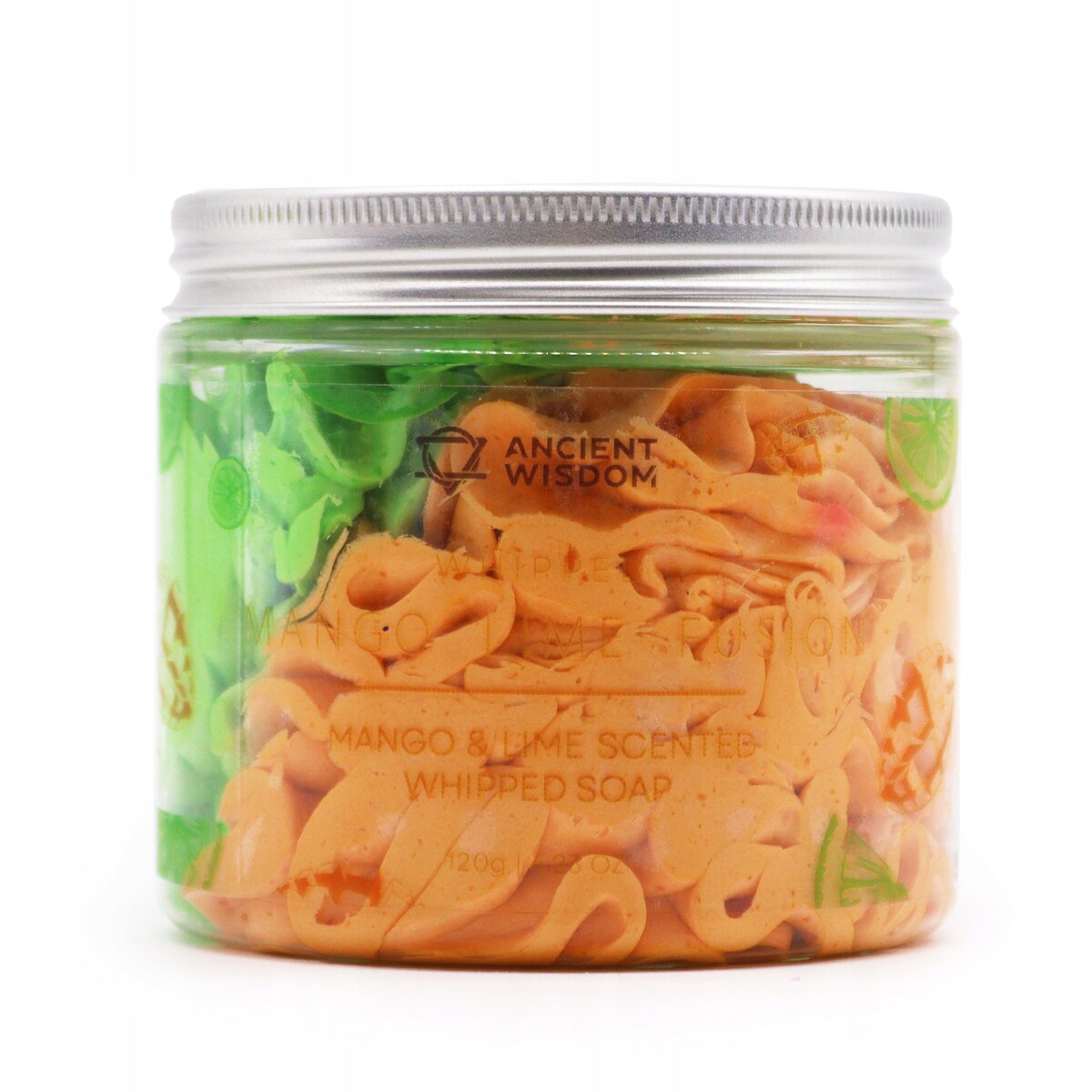 AWGIFTS Puszyste Kremowe Mydło 120g Mango i Limonka domowe SPA RELAKS gift