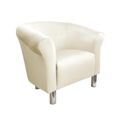 Fotel DRAWA 1 VELVET ecru