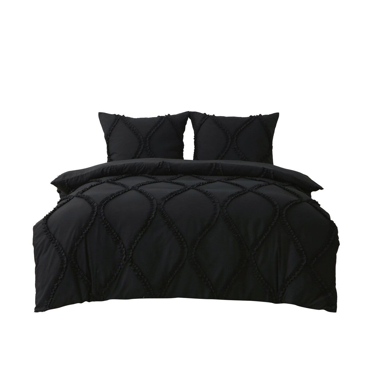 pościel "royal" 160x200 cm mikrofibra czarny