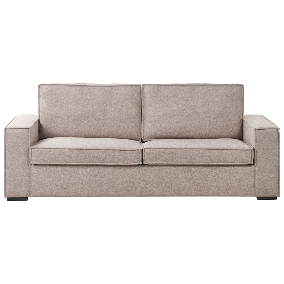 Sofa rozkładana jasnobrązowa VUOKATTI