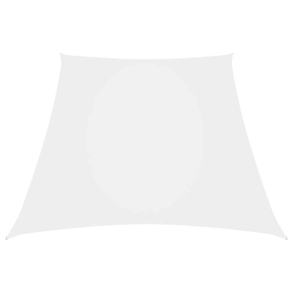 vidaXL Trapezowy żagiel ogrodowy, tkanina Oxford, 4/5x4 m, biały
