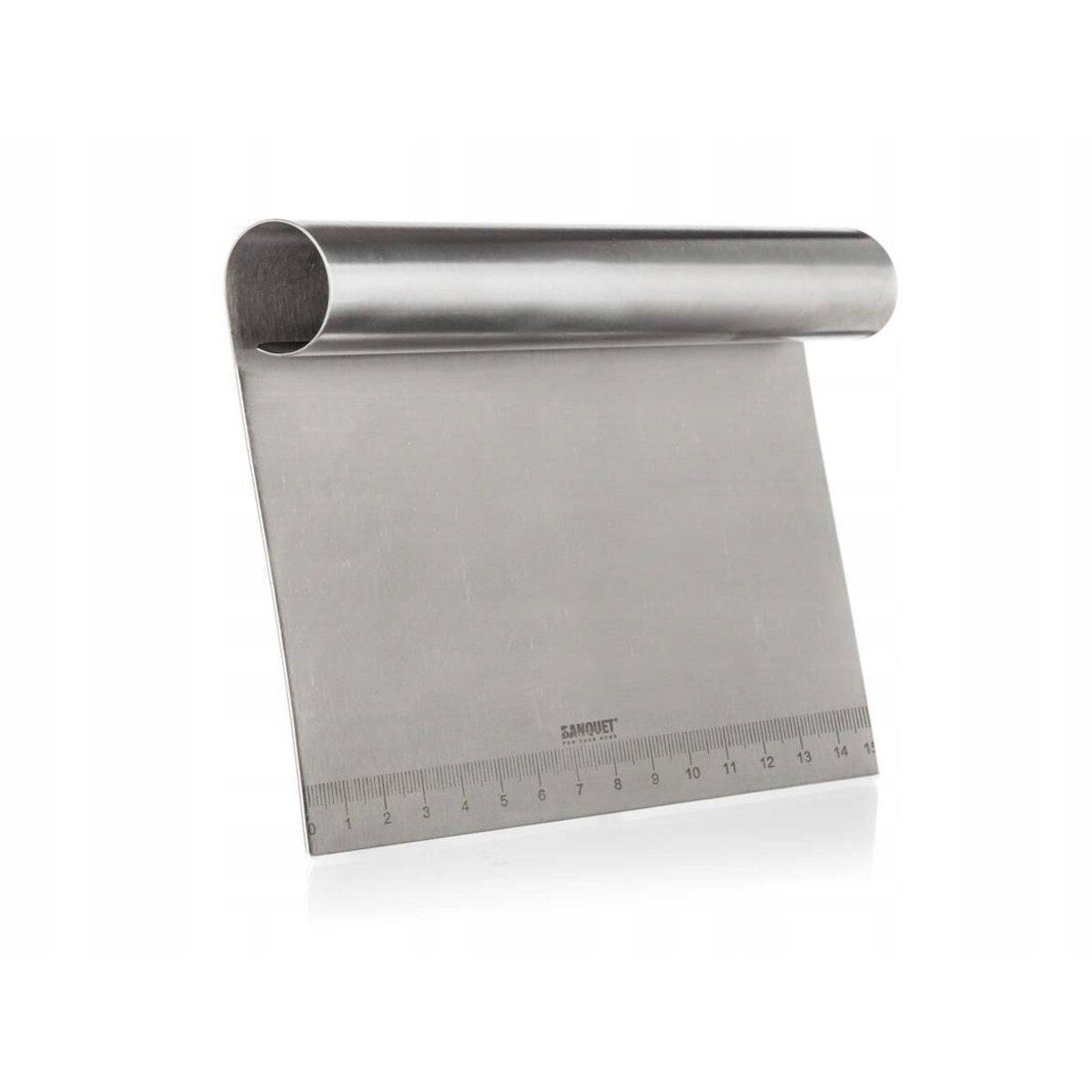 SZPATUŁKA SZATKOWNICA KUCHENNA 15cm metalowa pomocnik do ciasta gotowania