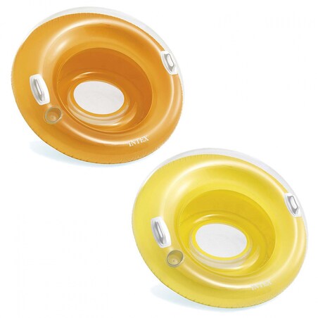 Fotel dmuchany z uchwytami 119 cm INTEX