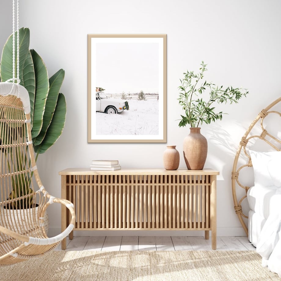 Poster Story, Plakat, Obraz - Jedziemy na Święta, wymiary 30 x 42 cm