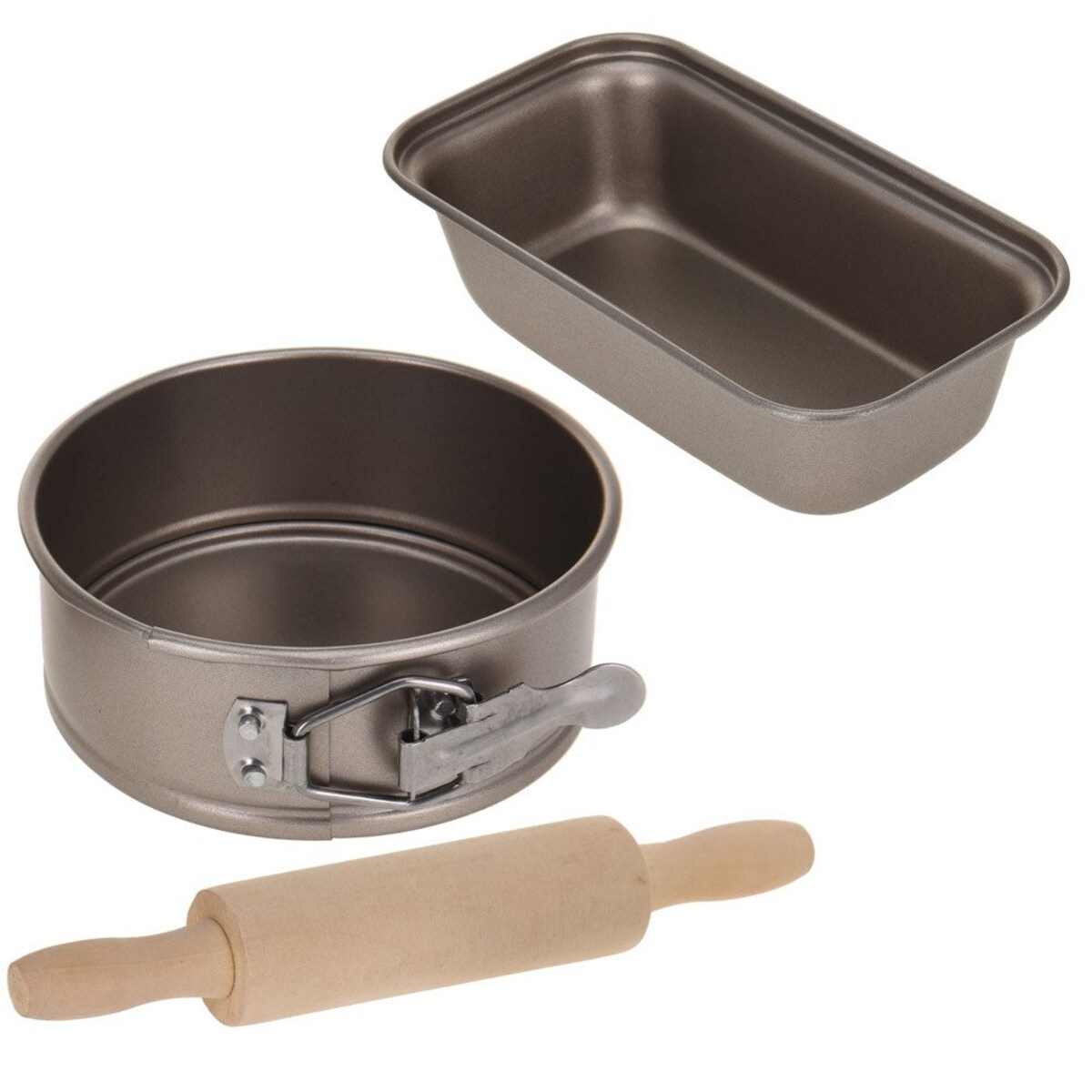 Zestaw dla dzieci do pieczenia ciast, 3 sztuki w komplecie