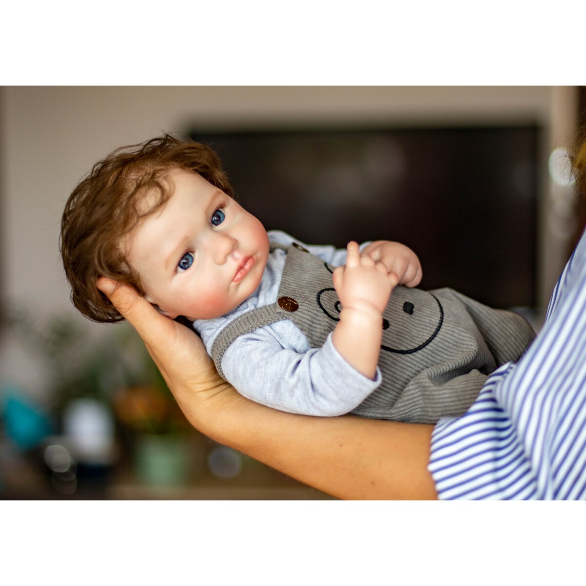 Lalka BOBAS Lalki reborn jak prawdziwe dziecko LALA Chłopak winylowa DOLL