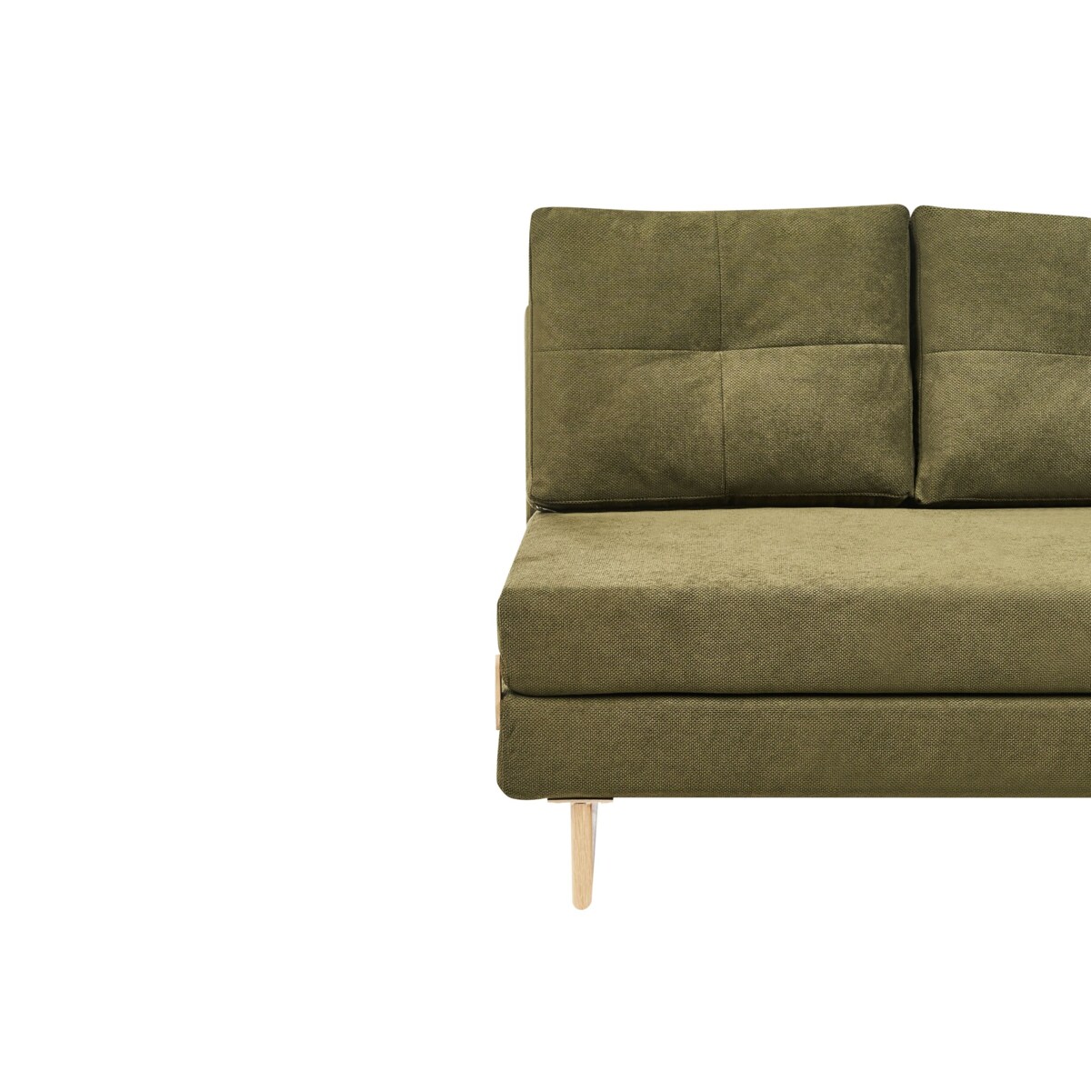 Sofa rozkładana dla 2 osób JERSLEV Zielony