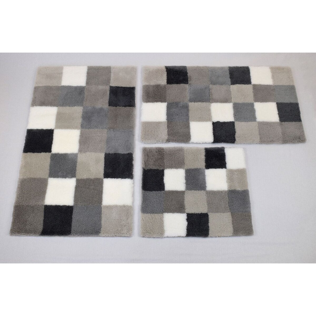 Kleine Wolke Caro Dywanik łazienkowy szary 55x 65 cm