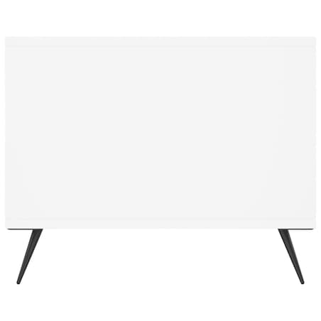 vidaXL Stolik kawowy, biały, 90x50x40 cm, materiał drewnopochodny