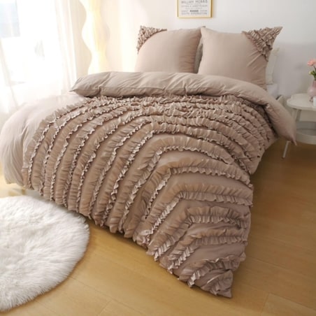 Pościel mikrofibra RUFFLE 160/200 cm