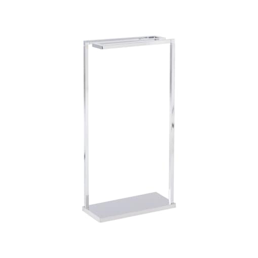 Stojak na ręczniki 42 x 83 cm srebrny GARCITAS