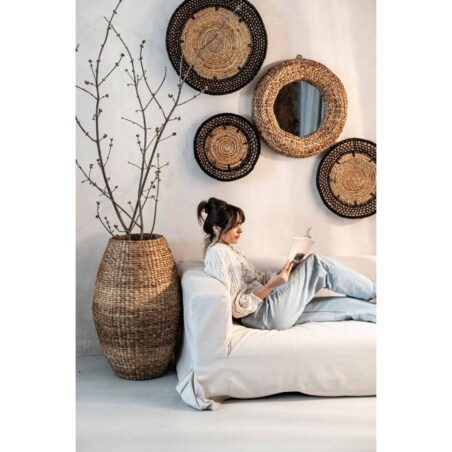 TALERZ Z BANANOWCA CZARNY M