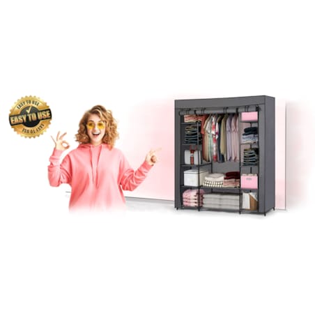 Szafa tekstylna garderoba materiałowa Massido 680000