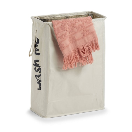 Materiałowy kosz na pranie WASH ME, 20 x 40 x 56 cm