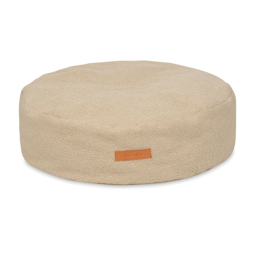 Animood Pufa Coco rozmiar: uniwersalny, kolor: ciemny beż, materiał:boucle