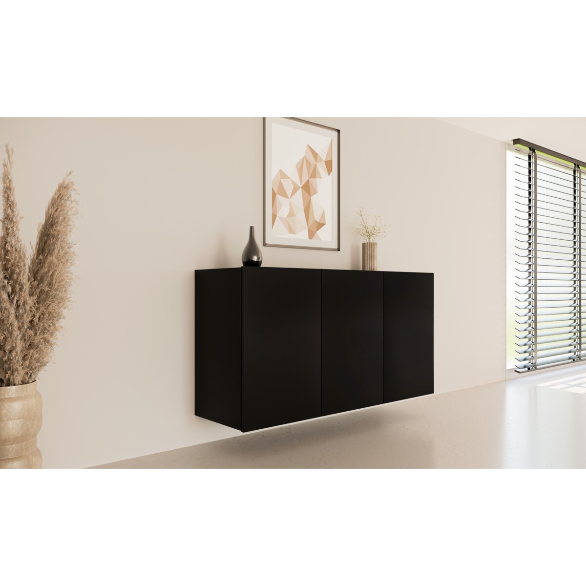 Komoda Dallas czarna