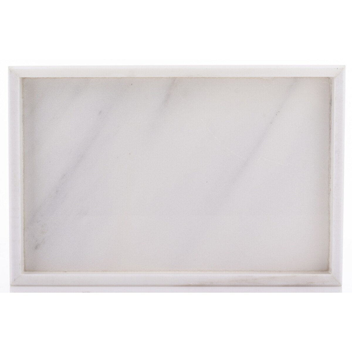 Taca dekoracyjna 30x20x3 cm MARMARILO biała