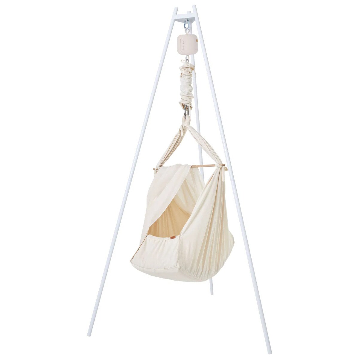 Silnik kołyskowy nowej generacji LeeLo02 - beżowy