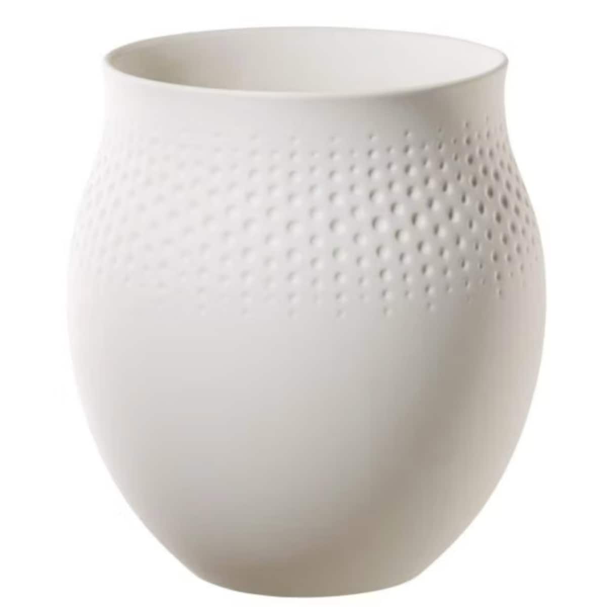 Wazon Perle duży Manufacture Collier Blanc, 2400 ml, Villeroy & Boch