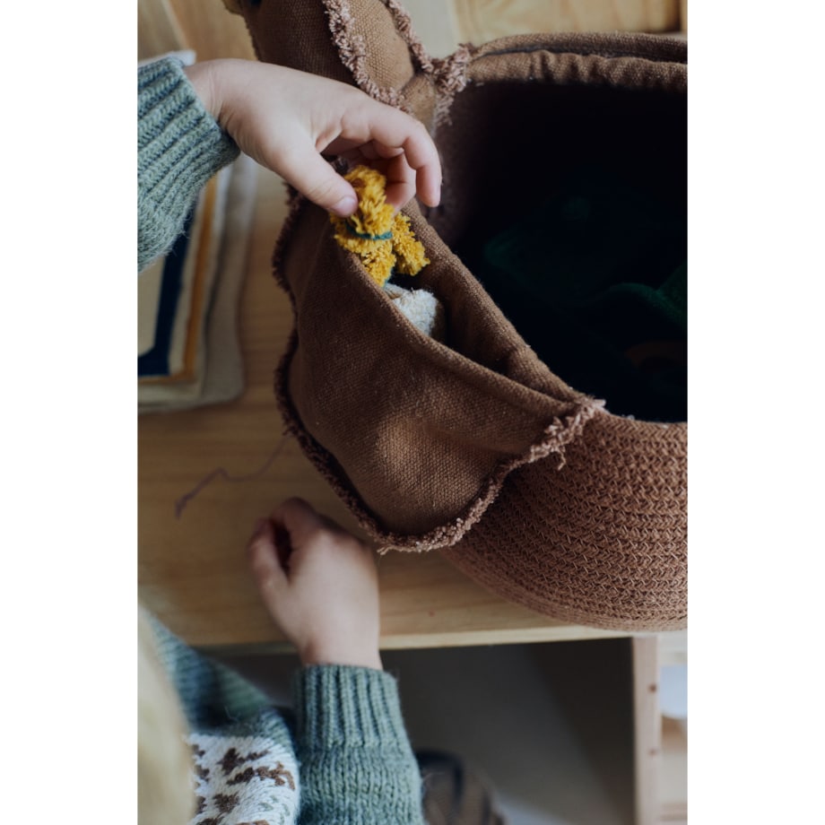 Lorena Canals - Kosz dekoracyjny Kura Toffie, Farm