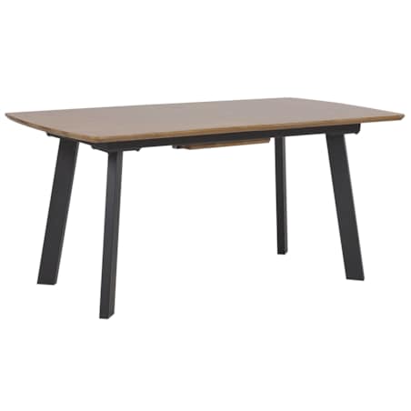 Stół do jadalni rozkładany SALVADOR Ciemnobrązowy 160/200 cm 90 cm