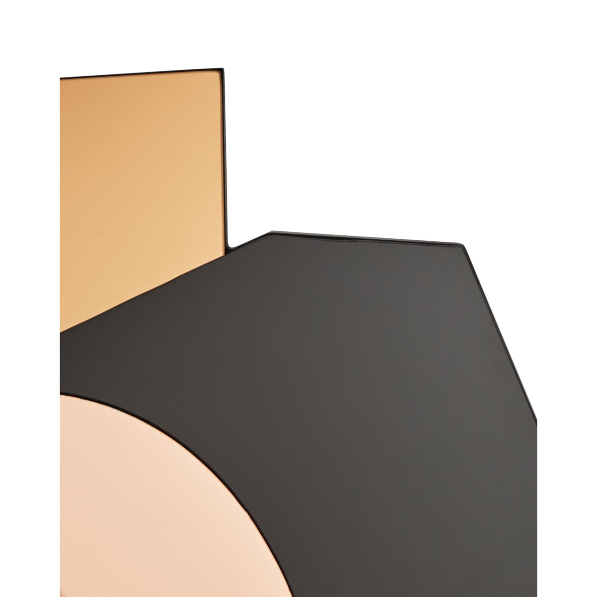 Lustro ścienne TROYON Różowe złoto