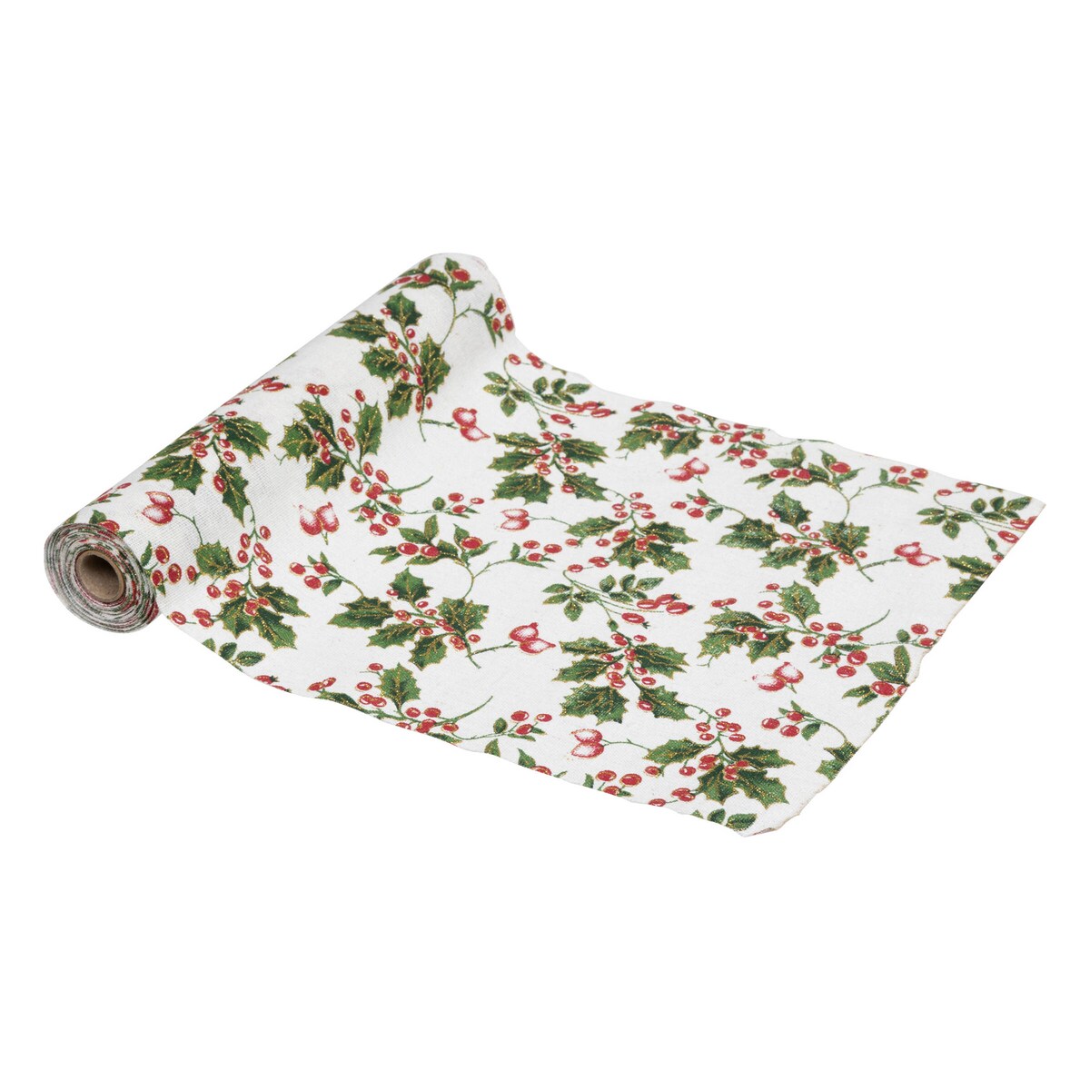 Bieżnik z motywem drzewka świątecznego, 28 x 300 cm