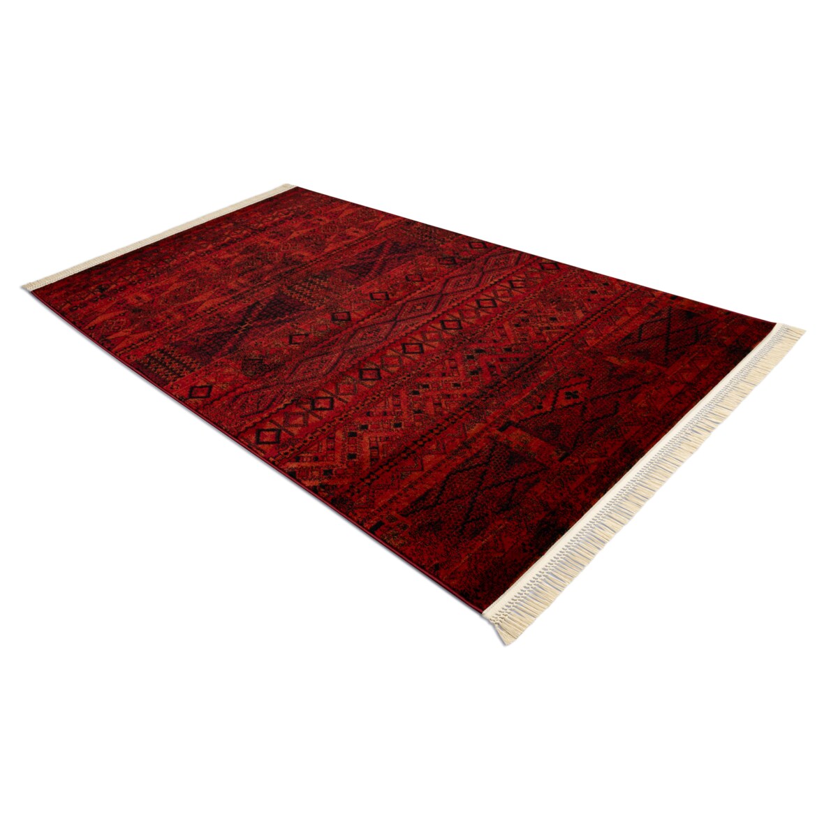 Dywan ORIENT 4722 bordo / czarny Orientalny, 200x290 cm