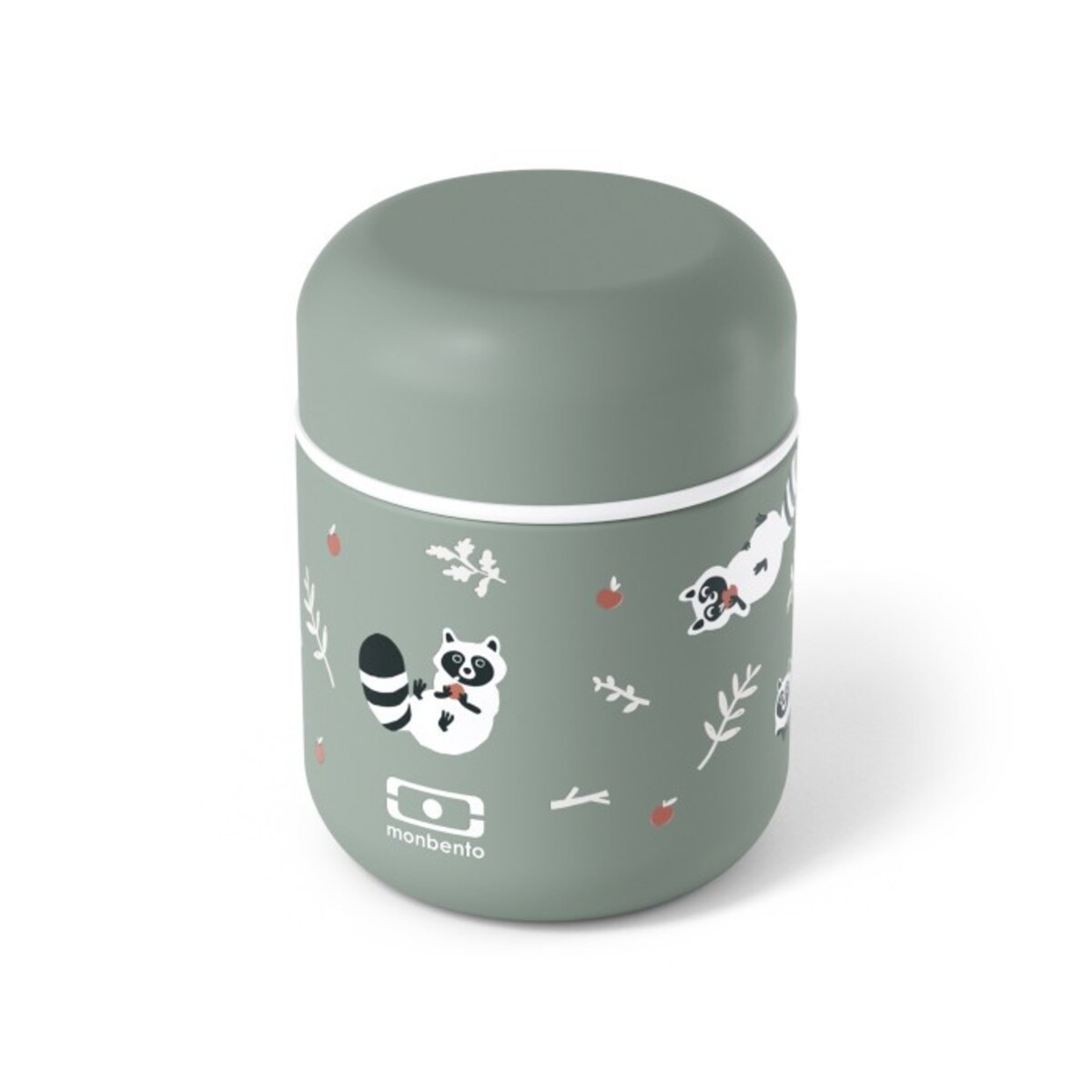 Termos obiadowy dziecięcy Racoon Capsule, 280 ml, Monbento
